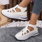 Women's Summer Casual Cut-out Wedge Sandals