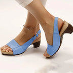 🔥50% Off On The Last Day-Women's Comfy Elegant Low Chunky Heel Shoes