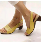 🔥50% Off On The Last Day-Women's Comfy Elegant Low Chunky Heel Shoes